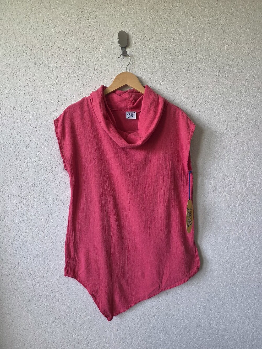 Oh My Gauze Hot Pink Tunik  Size 2 (L/xl) NWT